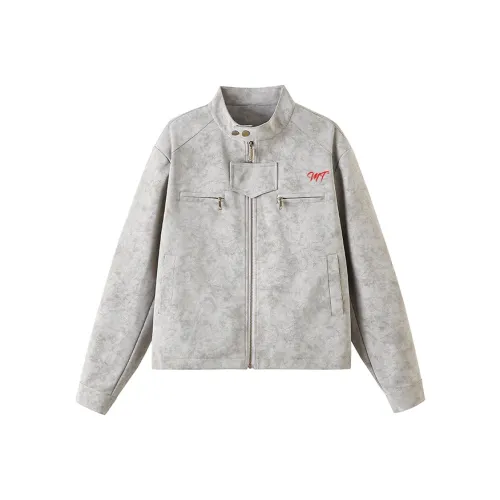 METE WHALE MT Кожа Куртка Унисекс