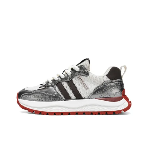 Yalu preferred Беговые кроссовки Низкий Топ Серебряный Мужской