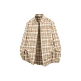 Имбирно-желтый в клетку