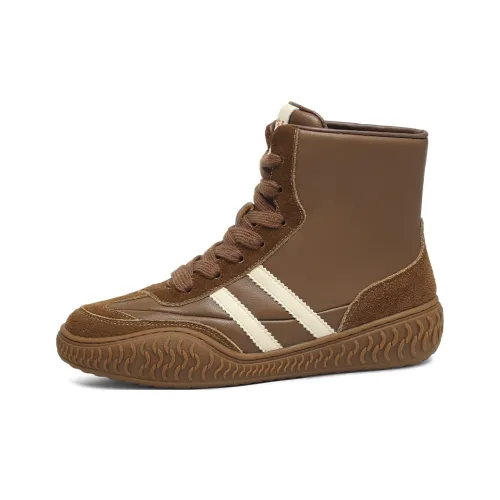 Rosa Bianca Боксерские ботинки Износостойкие и Легкие Высокие кроссовки Немецкого военного стиля Женские