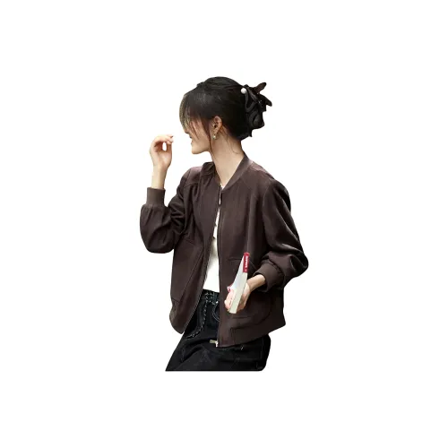 ZUOSAISI Темно-красный фиолетовый женский куртка