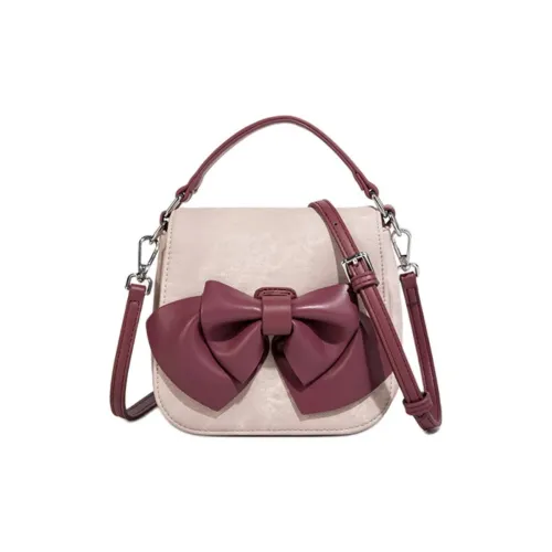 MACKJANICE Синтетическая кожа Одно плечо Сумка Стандартная Женская Лиловый Розовый