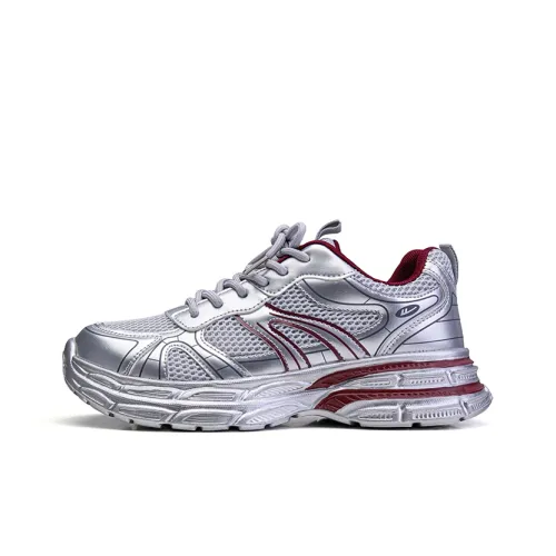 Warrior Амортизация Устойчивость к истиранию Легкий Низкий Топ Кроссовки с толстой подошвой Женские