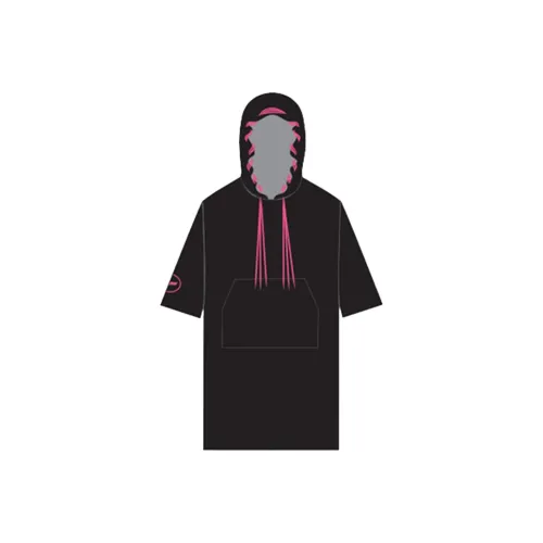 AQUAPLAY Быстросохнущий халат унисекс розовый черный