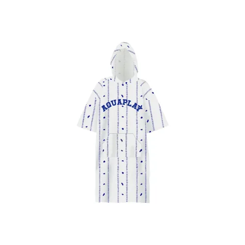 AQUAPLAY Белый Унисекс Быстросохнущие халаты