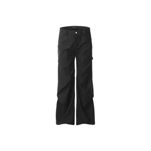 SOEK Черные унисекс брюки для костюма