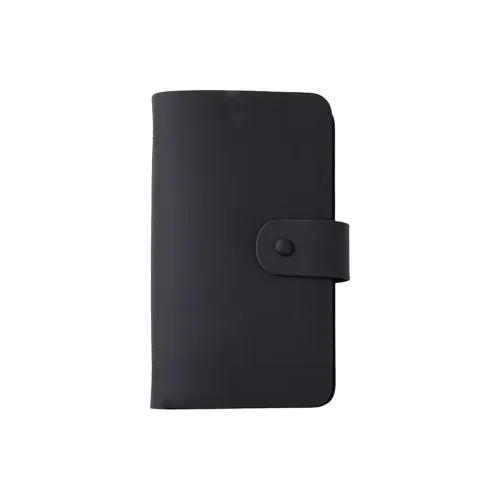 QIAJIAN Кошелек из коровьей кожи обычный унисекс черный коричневый