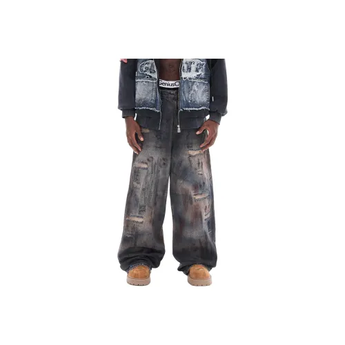 Paddington Bear Bronze Gray Unisex Jeans Паддингтон Медведь Бронза Серый Унисекс Джинсы