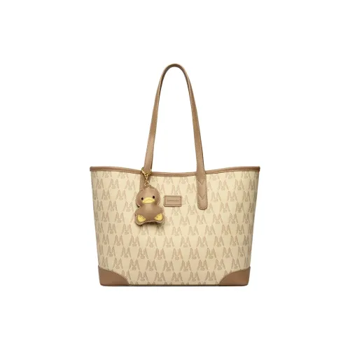 JANE KLAIN Сумка через плечо из синтетической кожи женская бежево-желтая