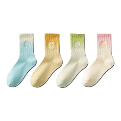 Носки Flowers In Water высота колено женские