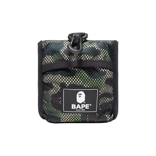 A BATHING APE ABC Camo Логотип бренда Повторно используемая сумка Стандартная Унисекс Зеленый