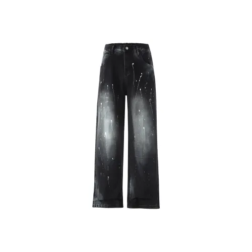 EPTISON Черные Унисекс Джинсы