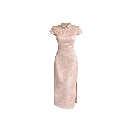 DITB Розовый Женские Ципао