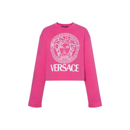 VERSACE Розовые Женские Свитшоты