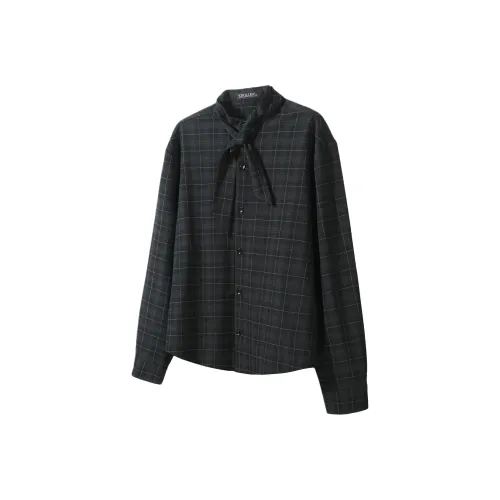 TZ Official Серый Унисекс Рубашки