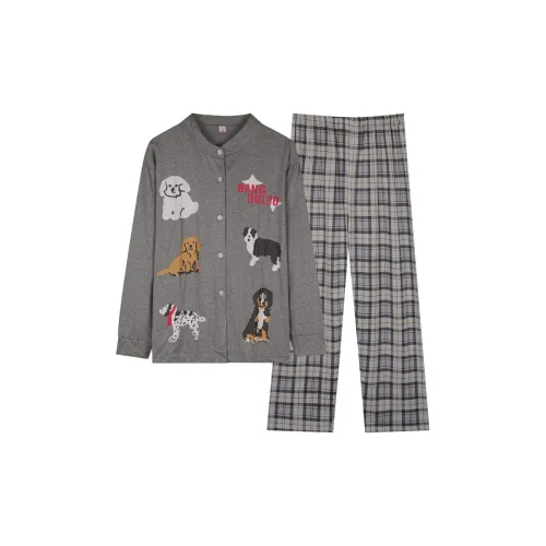 MADALLO Серый Женский Пижамный Комплект