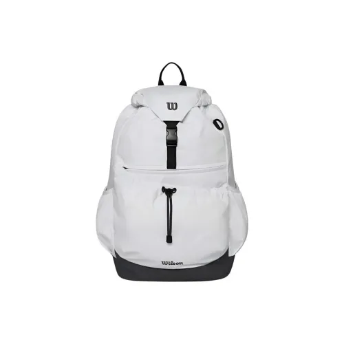 Wilson Polyester Backpack Standard Unisex White Вилсон Полиэстер Рюкзак Стандартный Унисекс Белый