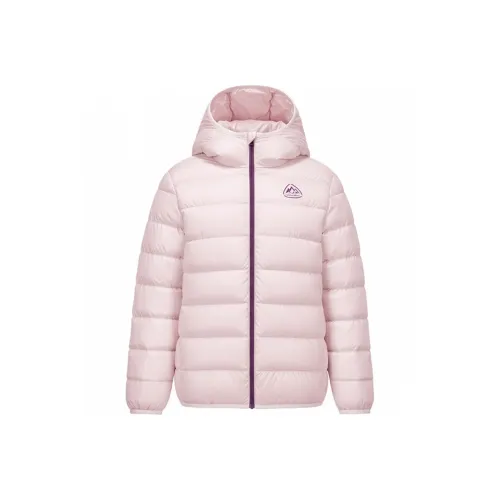 Skechers Пуховик Comfortable Life Series Сладкий Розовый Детский