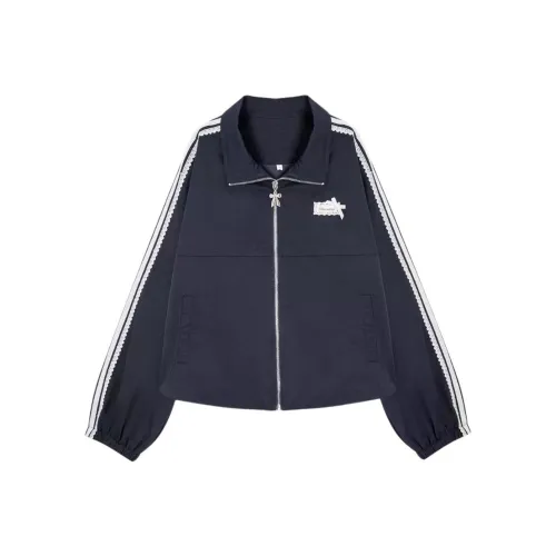 Dippanis Темно-синие Женские Куртки