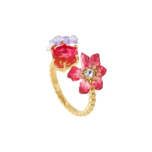 LES NEREIDES Кольца из латуни с золотым покрытием унисекс золото