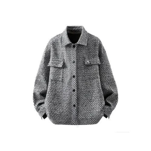 POLOMEISDO Белый Серый С подарками Съемный Брошь Унисекс Куртки