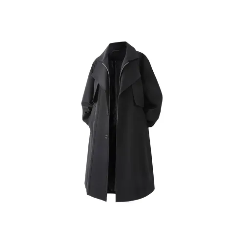 H YXIANG Унисекс Тренч