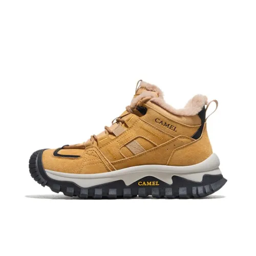 CAMEL Slip-resistant Thermal MID Top Hiking Shoes Women's CAMEL Противоскользящий Термический MID Топ Походная обувь Женская