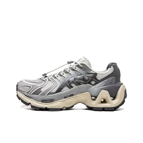 Лайнер Furious Rider ACE 3,0 Амортизация Увеличение Высоты Низкий Топ Повседневная Обувь Унисекс Серебристо-Серый