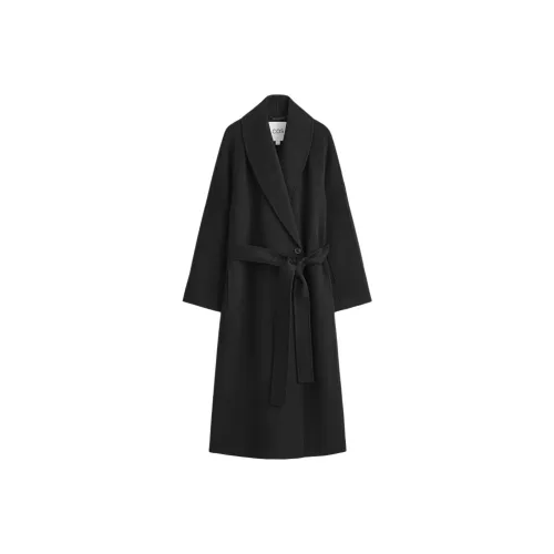 COS Черное Женское Пальто