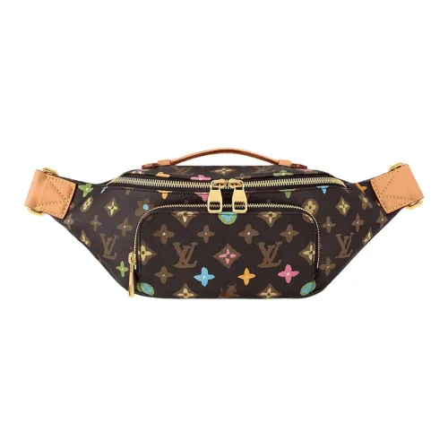 LOUIS VUITTON RUSH Корова Кожа Бананка Унисекс Многоцветный