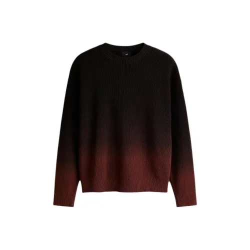 H M Черный Коричневый Мужской Трикотаж