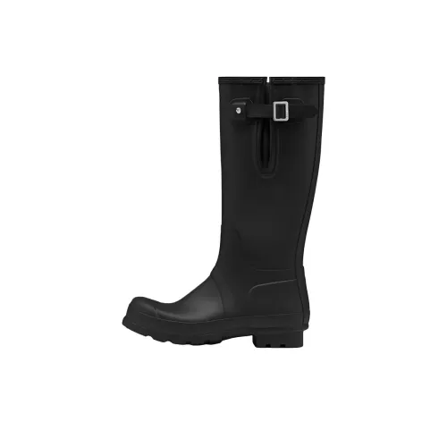 HUNTER Водонепроницаемые резиновые сапоги для мужчин черные