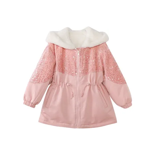 YUANYUAN GIRL PARKA Пальто Зимний Дети Возраст 3-7 лет