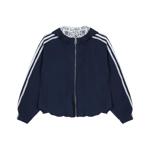 LOUISY AO Темно-синие Женские Куртки