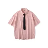 Розовая кожаная