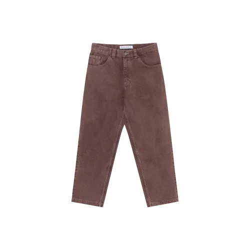 POLAR SKATE CO Washed Stone Brown Men's Jeans