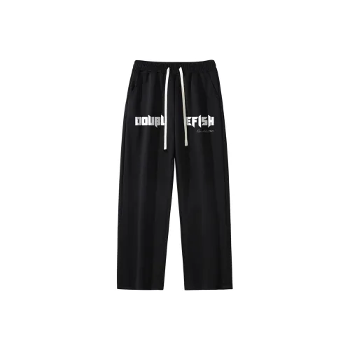 DOUBLE FISH Унисекс Повседневные Брюки