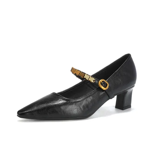 Beijiani Грубый каблук Высокие каблуки 5 см Женские