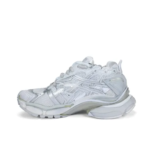 Balenciaga Runner Low Топ Толстая подошва Кроссовки Мужские Серые