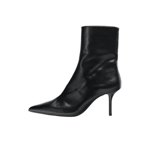 ZARA Ботильоны 7,5 см Женские Черные