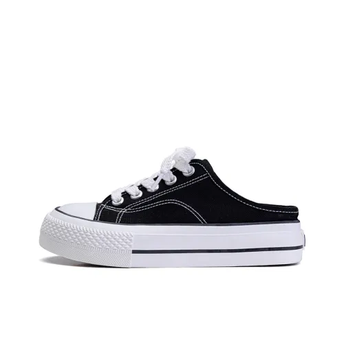 Warrior Аbrasion Resistant Slip Resistant Мюли Кеды Женские Черный