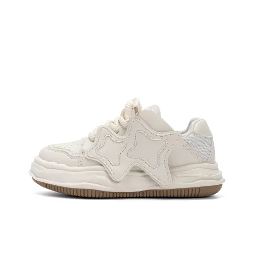 HUANQIU Женские Нишевые Белые Обувь Высокий Рост Легкие Низкие Кроссовки для Скейтбординга Женские