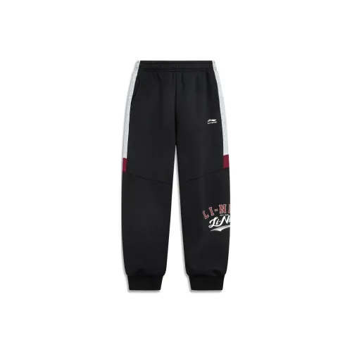 LINING YOUNG Тренировочные брюки для детей черные
