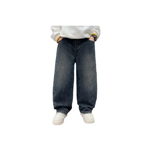 Puppytown Деним Черные Школьные Джинсы