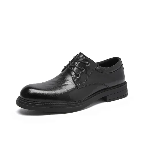 Mulinsen Derby Обувь Мужская Повседневная Обувь Мужская Черная