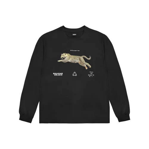 FINDBETTER Длинный рукав T-рубашка унисекс