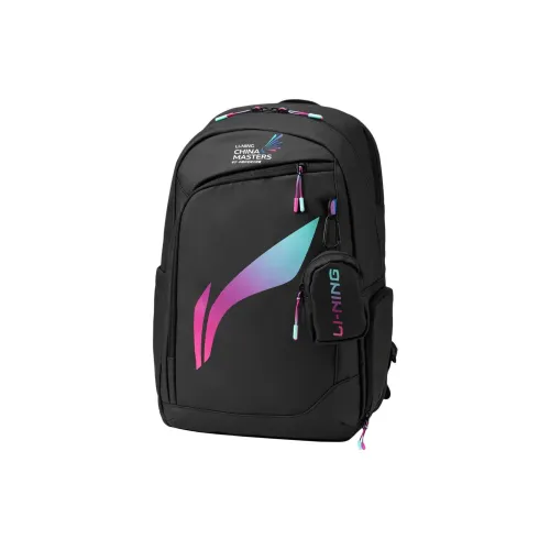Лайнер Badminton Series Дизайн Рюкзак Унисекс Черный