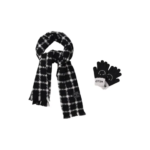 Box Selection Полиэстер Мужской Теплая зима Вязаный шарф Премиум Подарочная коробка Включено Мужской