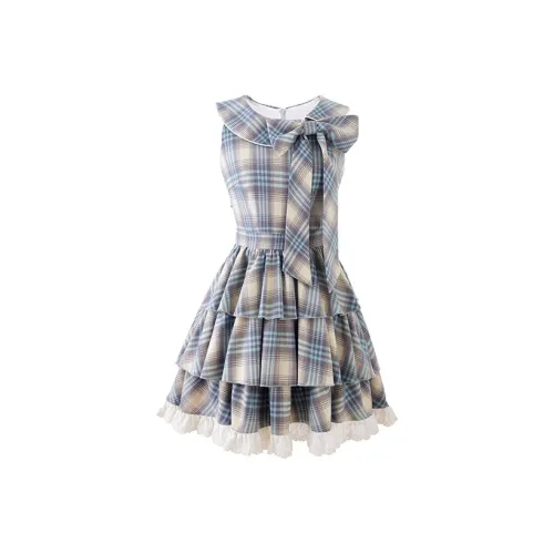 Blovelan Морская соль Синий цвет Женские Платья без рукавов