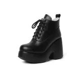 Черный с флисовой подкладкой